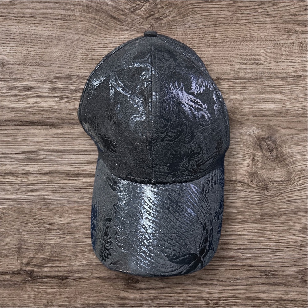Floral Print Baseball Cap